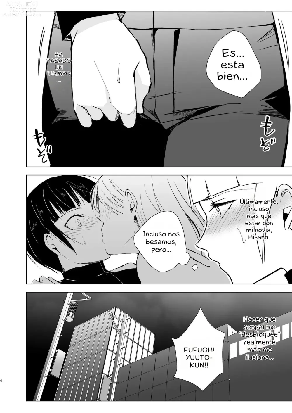 Page 5 of doujinshi Kyuudou Danshi 5 ~Bukatsu no Senpai ni Hamerarete Papa Katsu Assen, Kanojo mo Sutete Mesu ni Ochichaimashita~