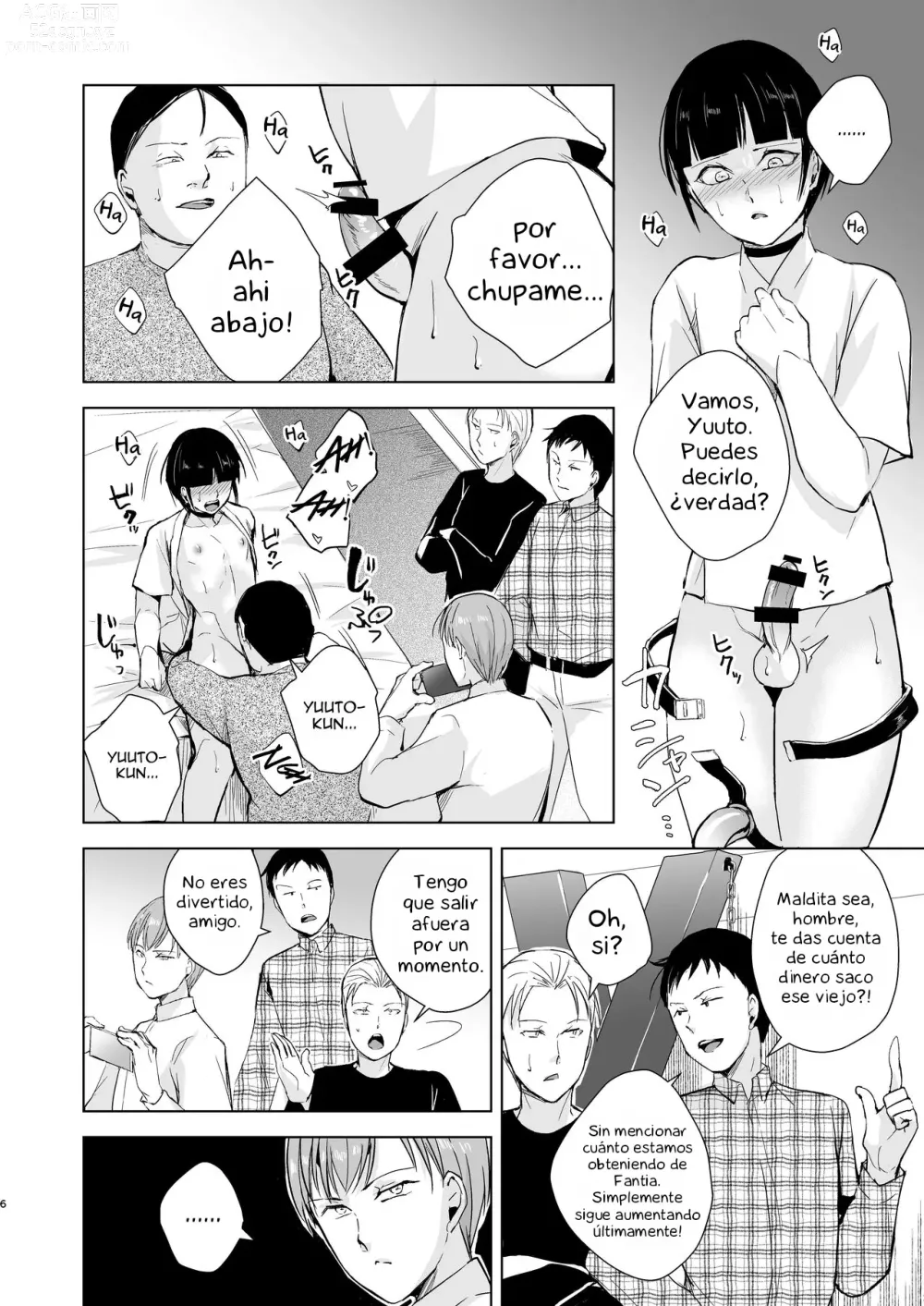 Page 7 of doujinshi Kyuudou Danshi 5 ~Bukatsu no Senpai ni Hamerarete Papa Katsu Assen, Kanojo mo Sutete Mesu ni Ochichaimashita~