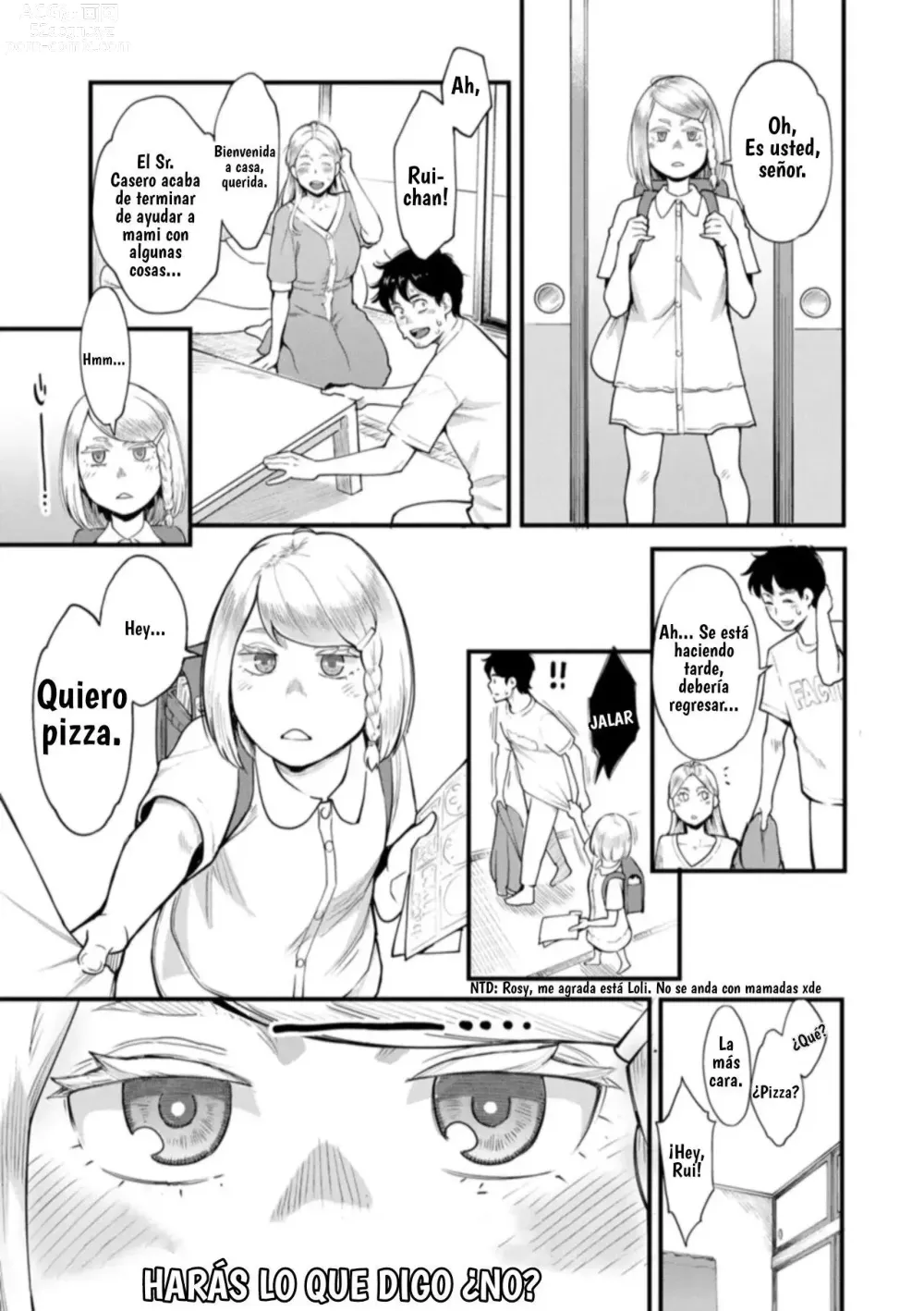 Page 19 of manga Maria-san del dormitorio midori