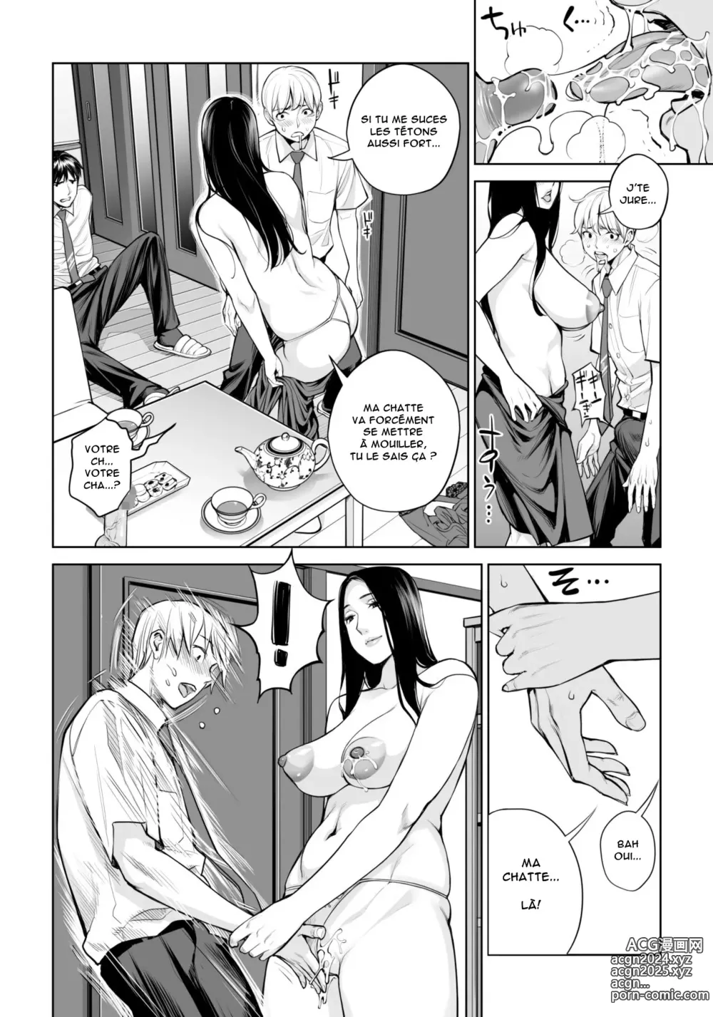 Page 42 of doujinshi Kurokami Onna no Fudeoroshi ~Himitsu no Heya de Nakadashi Sasete Ageru wa~