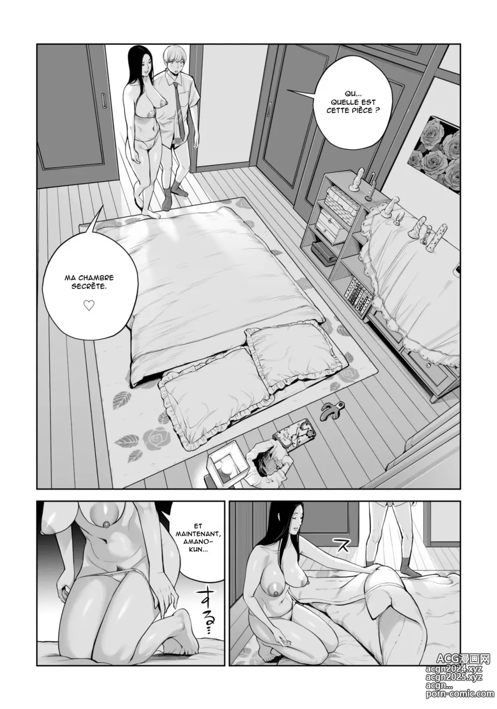 Page 53 of doujinshi Kurokami Onna no Fudeoroshi ~Himitsu no Heya de Nakadashi Sasete Ageru wa~