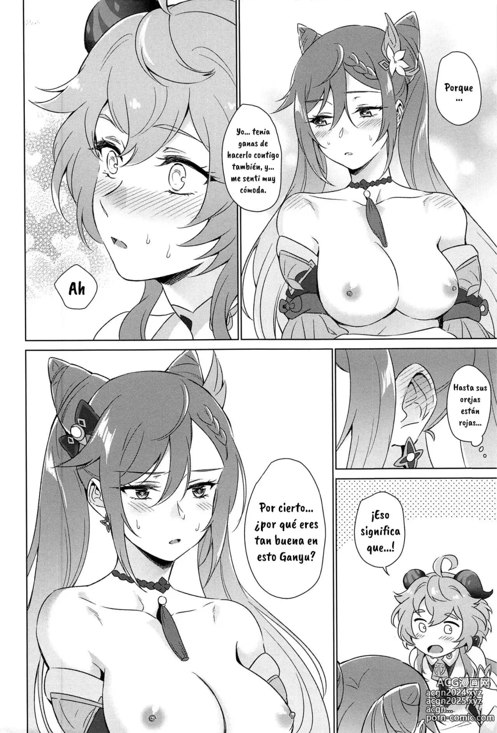 Page 35 of doujinshi You're So Lewd, Lady Keqing!