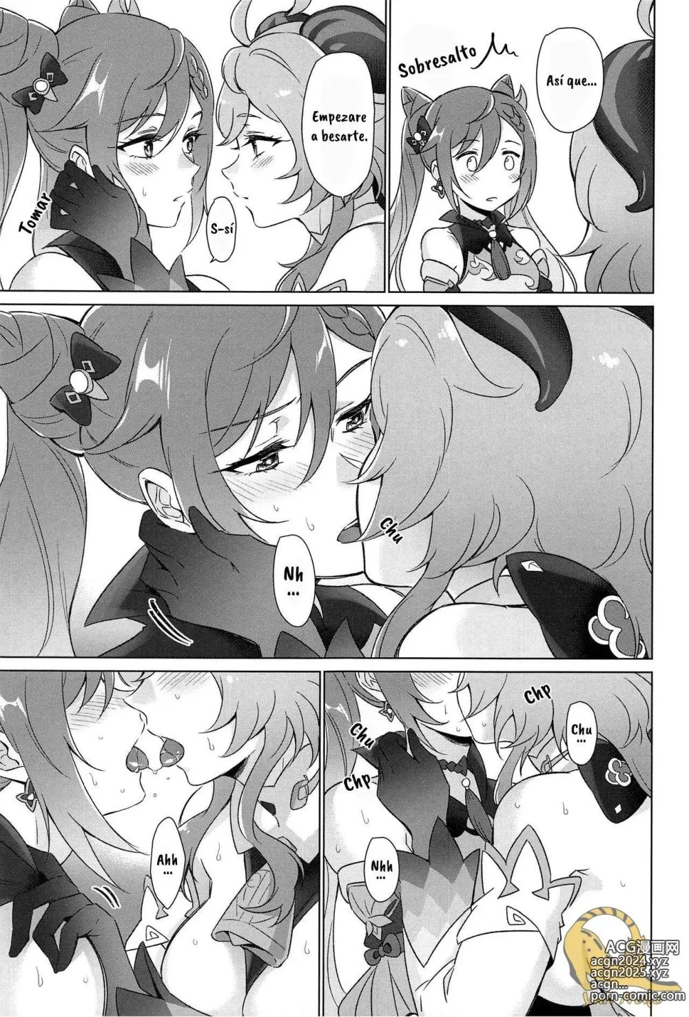 Page 8 of doujinshi You're So Lewd, Lady Keqing!