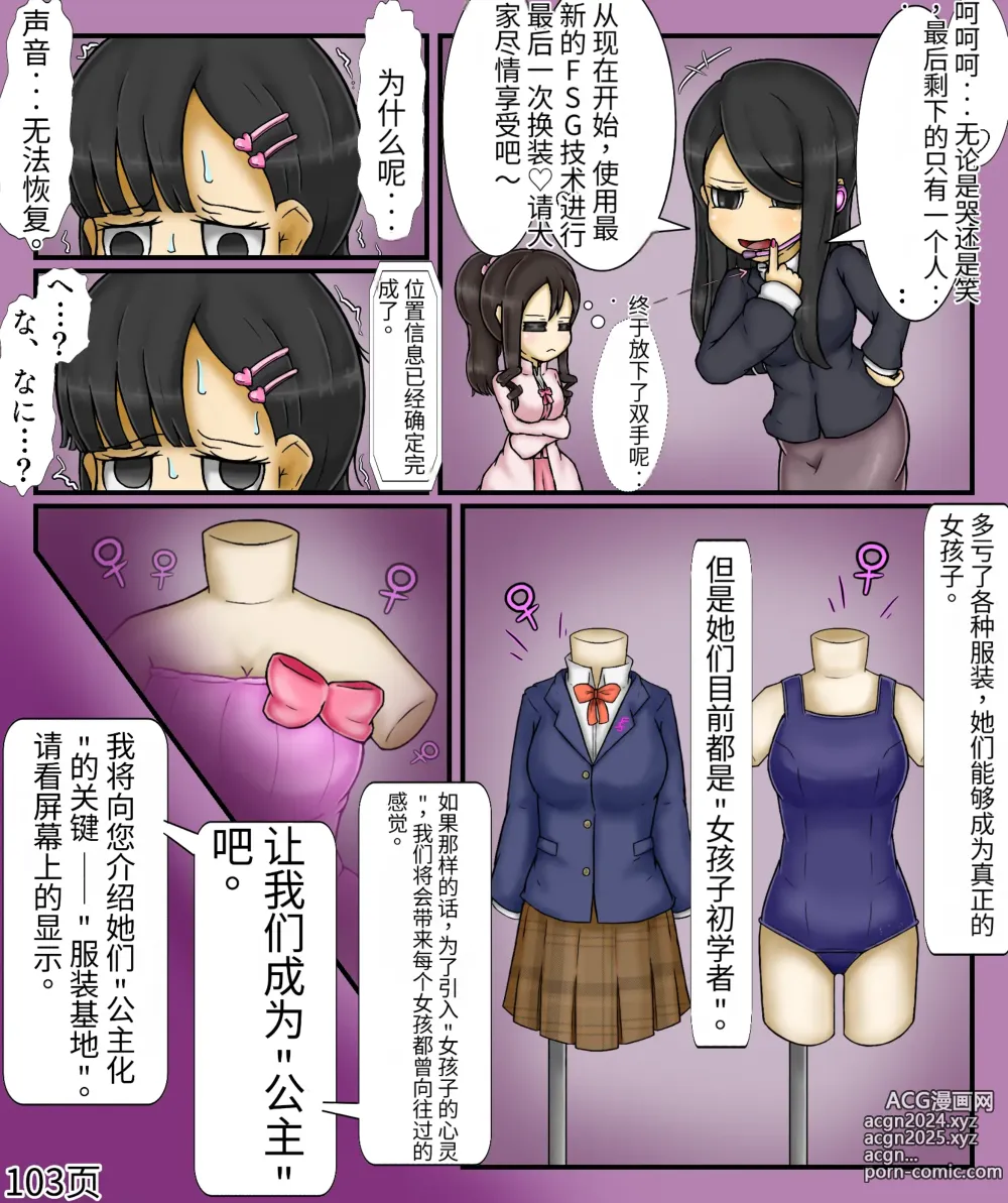 Page 105 of doujinshi Girls world side FSG+第二部（机翻）