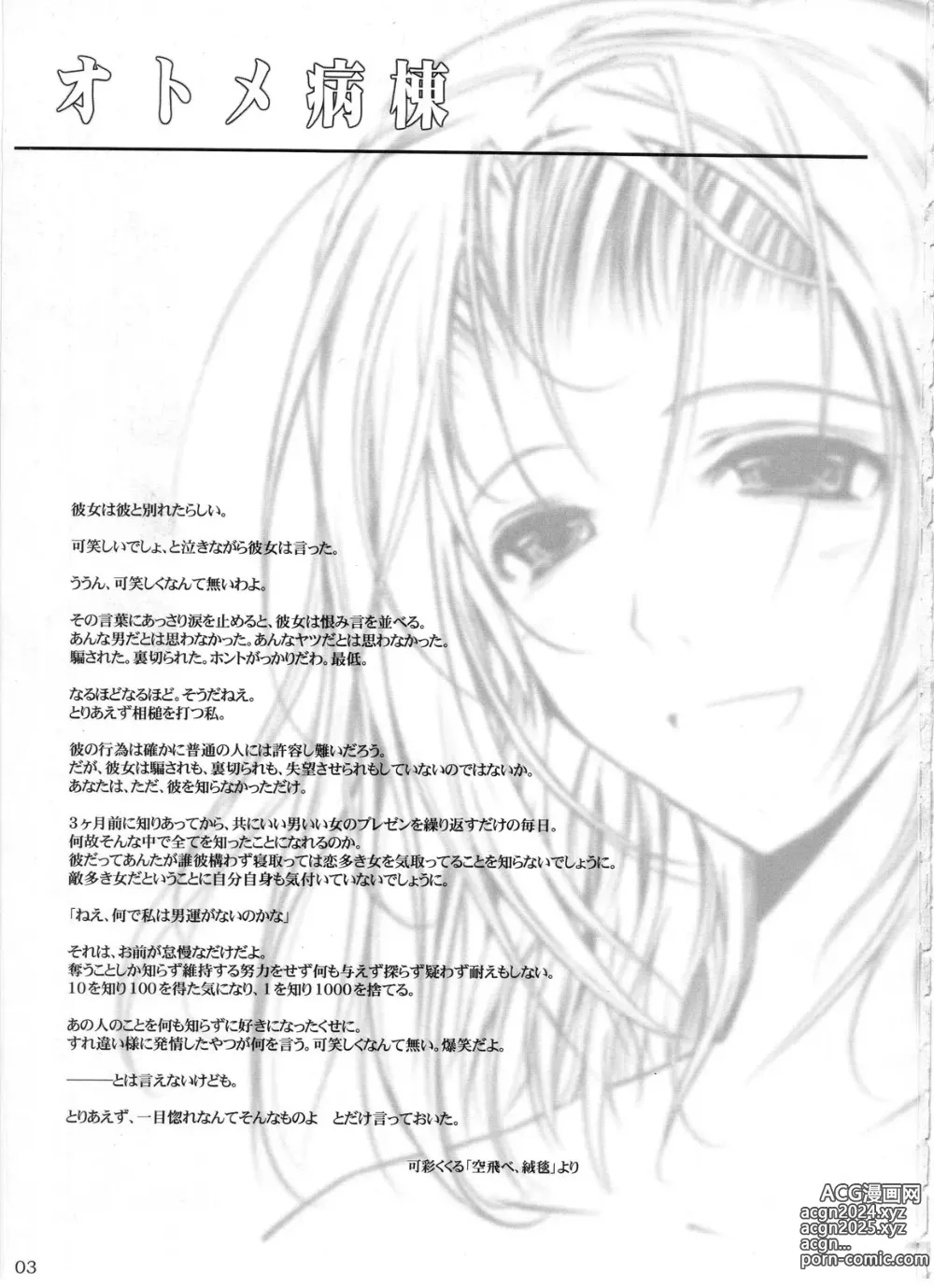 Page 2 of doujinshi Otome Byoutou