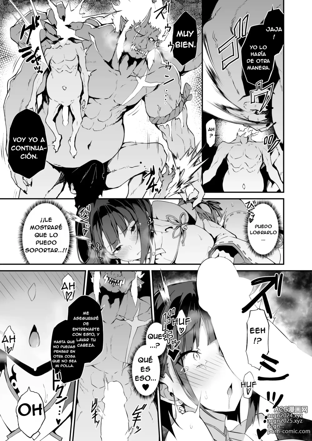 Page 18 of doujinshi Reijoku no Ikusamiko