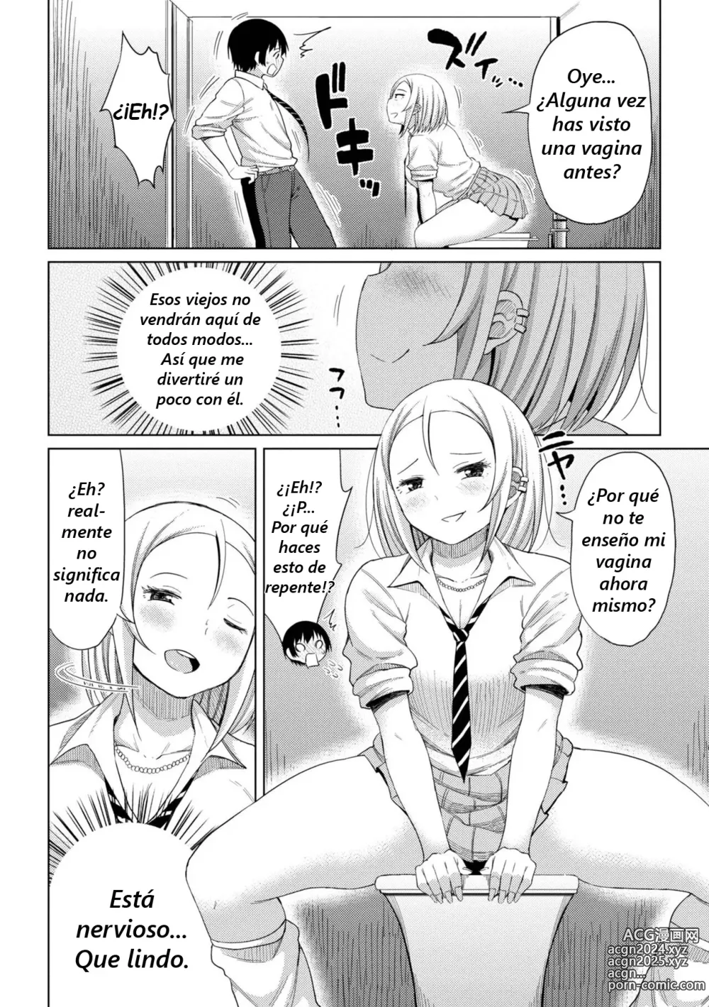 Page 4 of manga Por qué estás aquí?