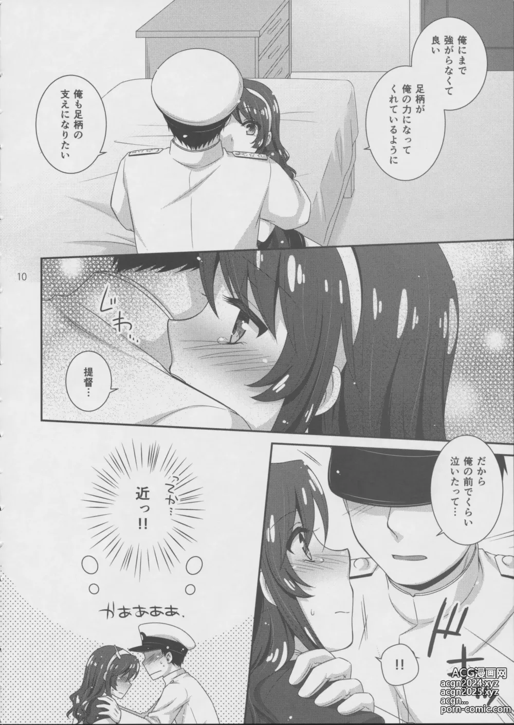 Page 9 of doujinshi Ookami to Teitoku