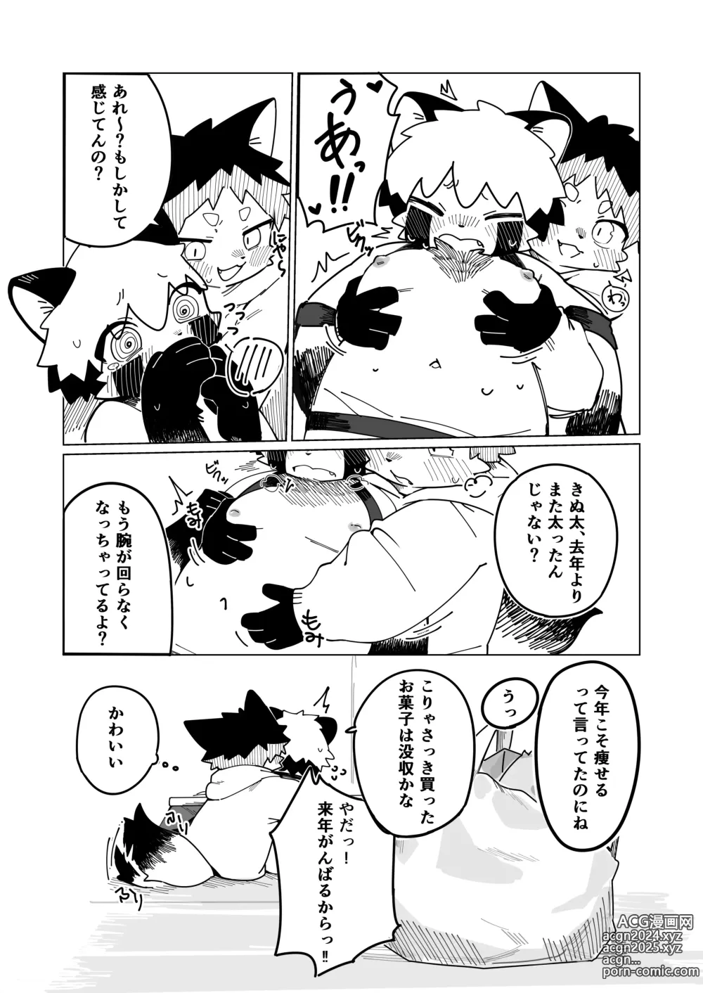 Page 5 of doujinshi Toshikoshi Ett suru Hanashi