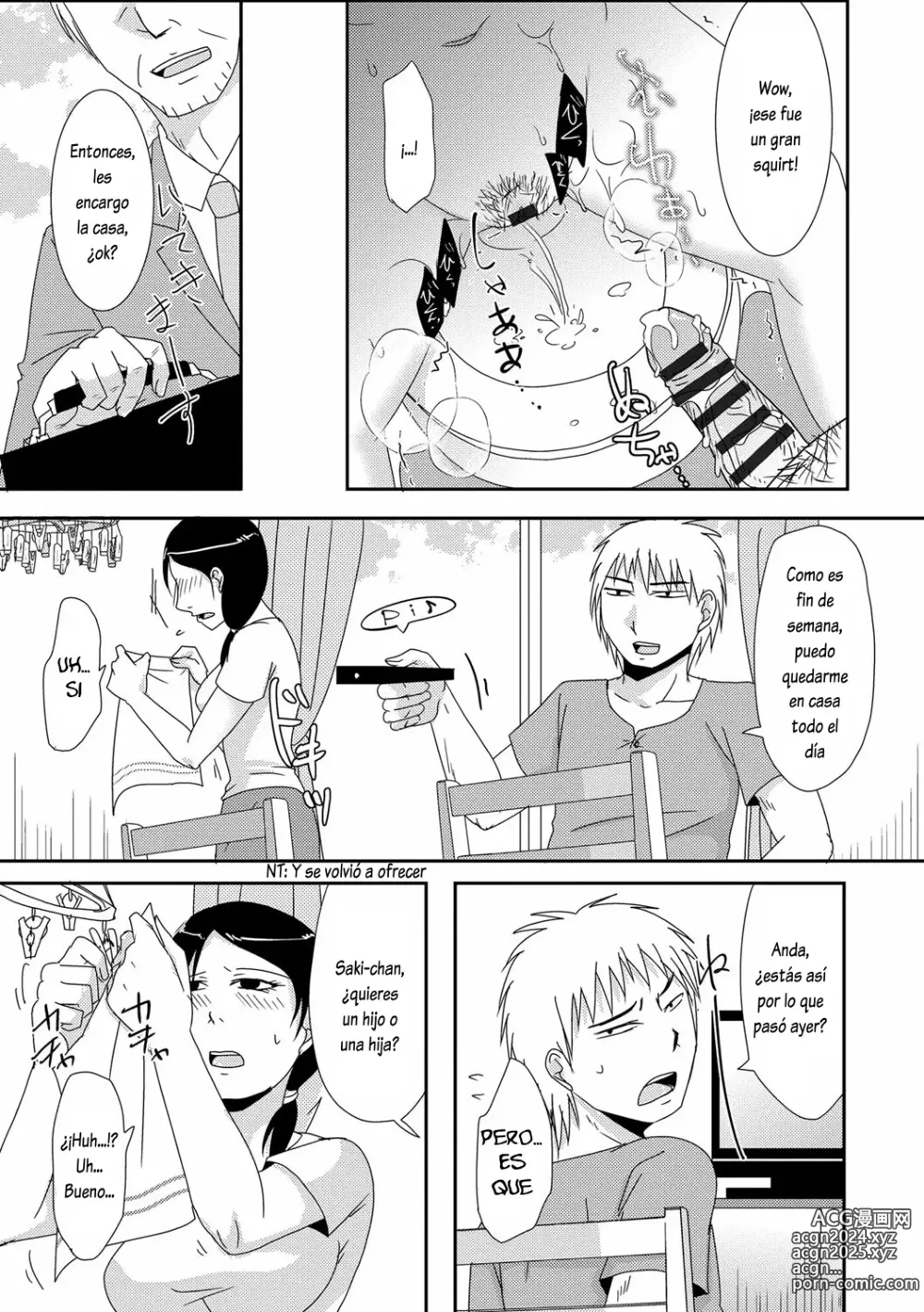 Page 18 of manga Helping with Stepmother's Impregnation Life