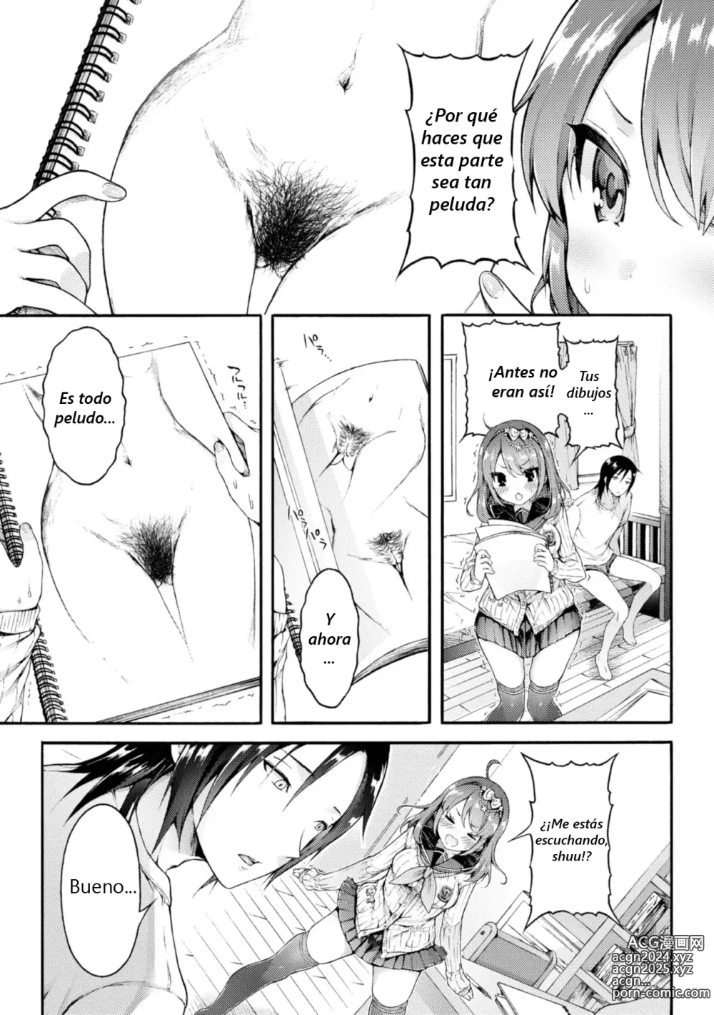 Page 3 of manga Nekomanman Kouhen (decensored)