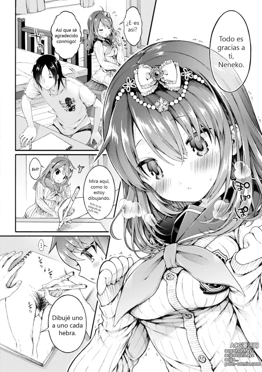 Page 4 of manga Nekomanman Kouhen (decensored)