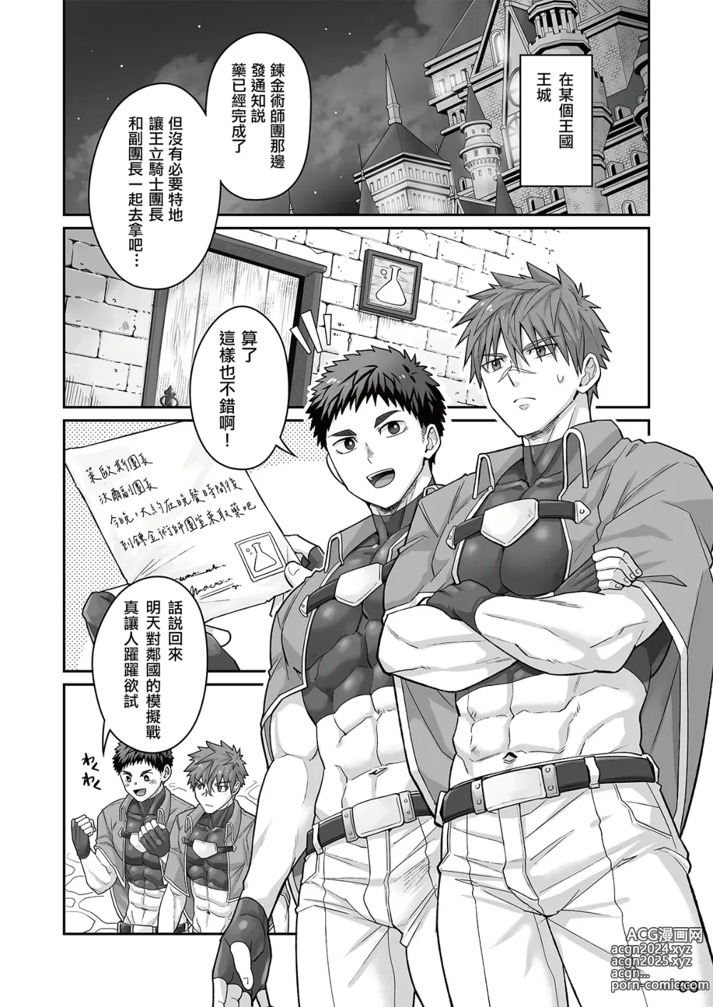 Page 2 of doujinshi Good Night, Good Knight