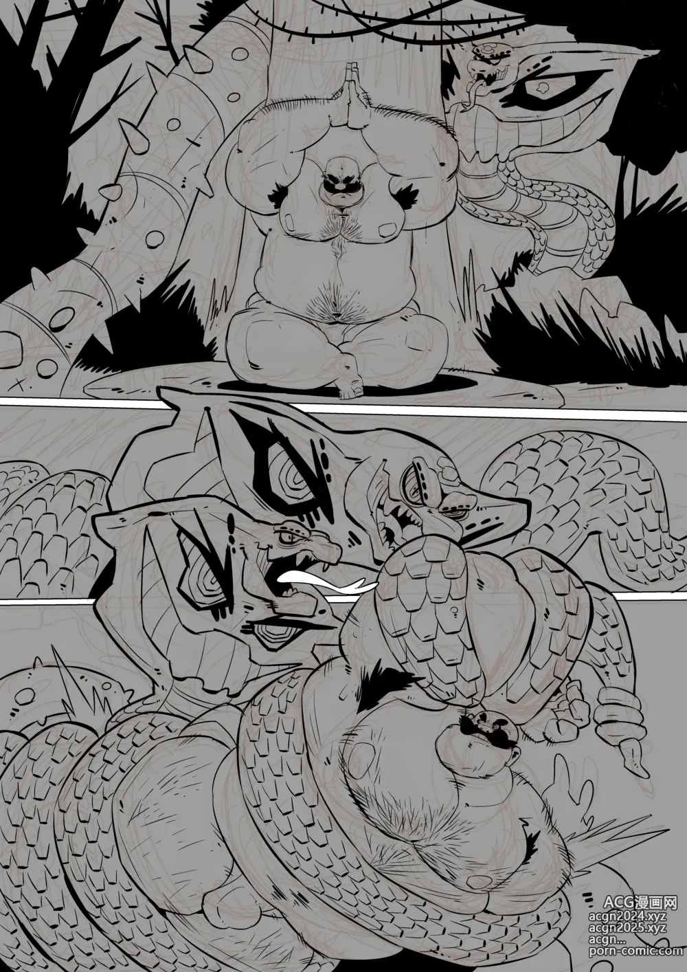 Page 43 of doujinshi Hanuman