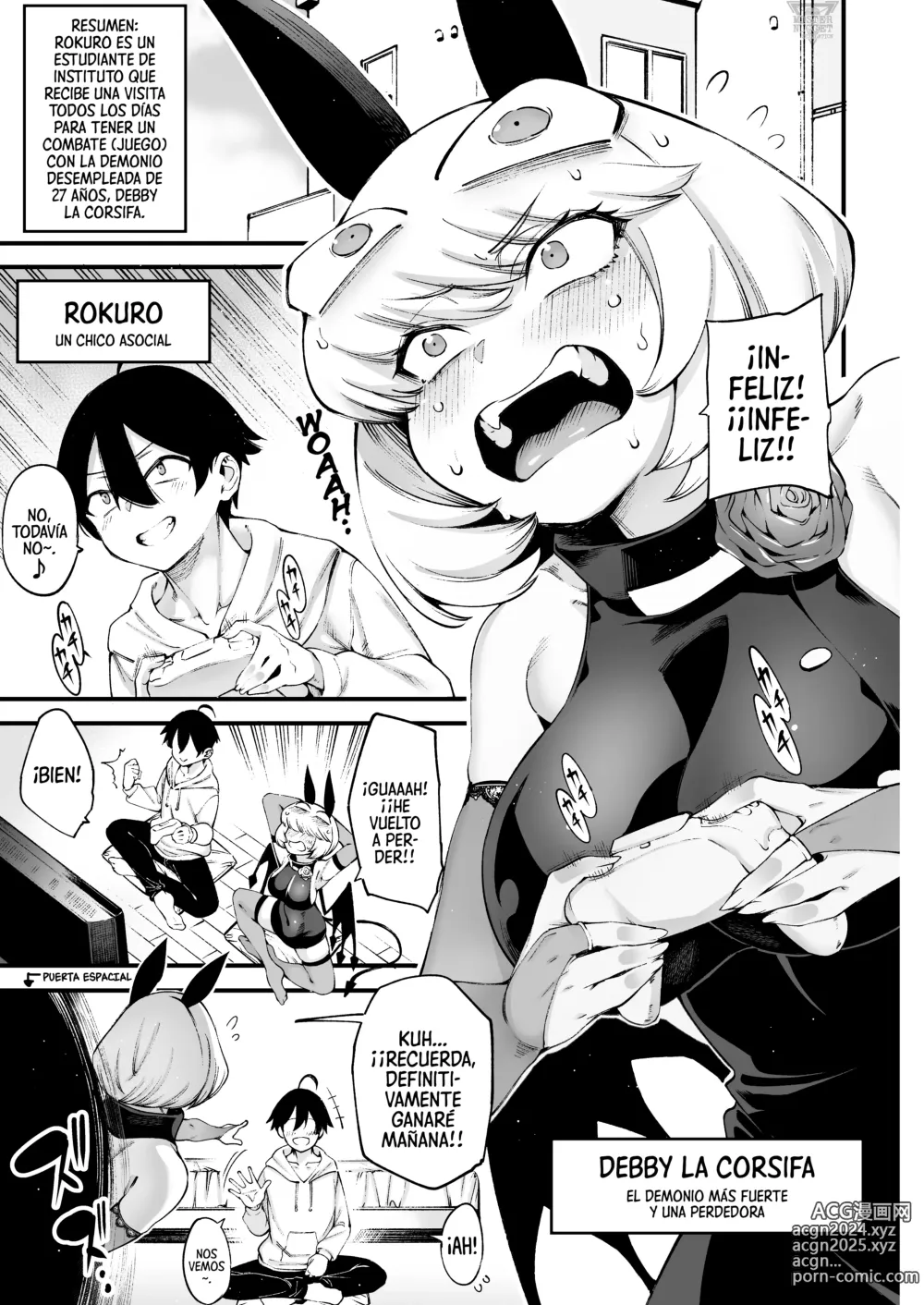 Page 3 of doujinshi Lo Siento, Debby - Edición Shadow