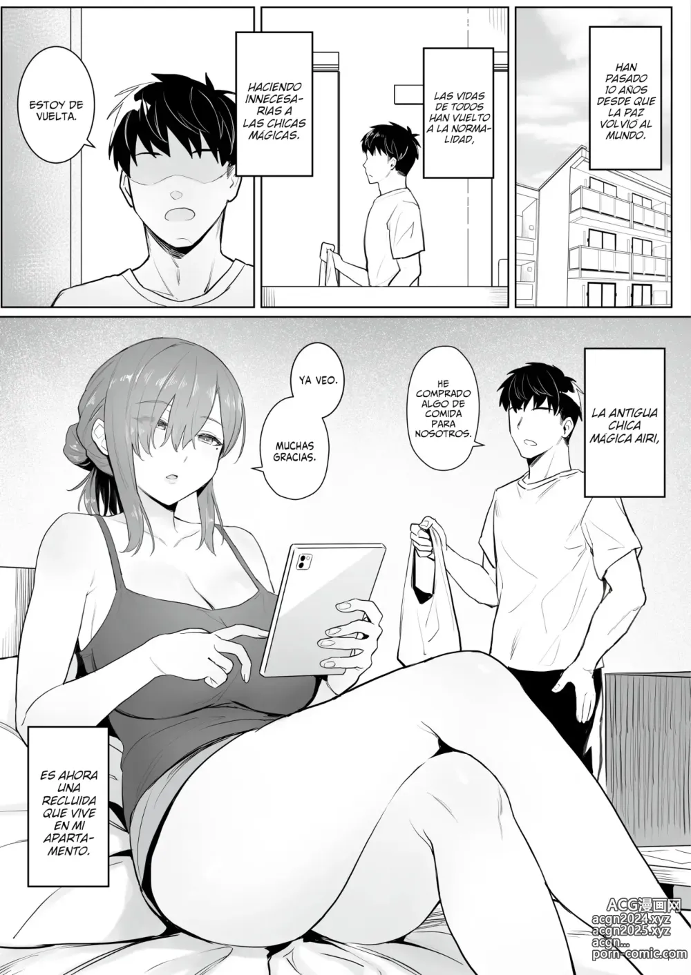 Page 6 of doujinshi La Vida NEET De Una Antigua Chica Mágica