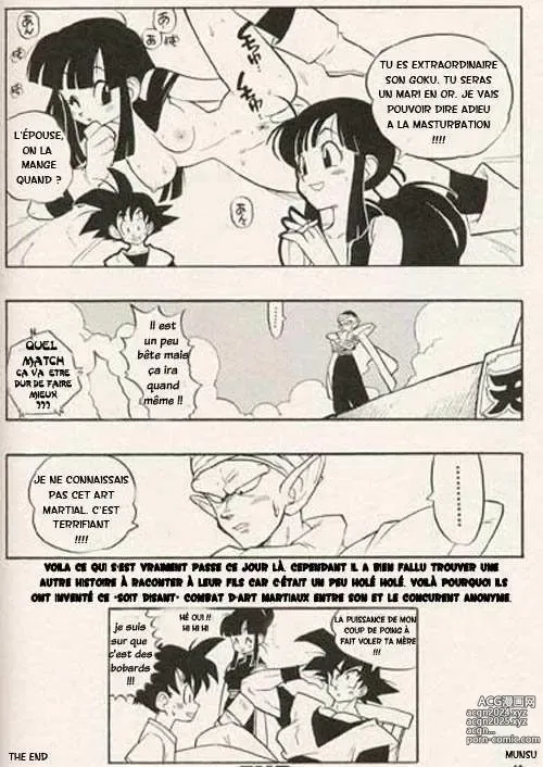 Page 8 of doujinshi DBZ The True Story