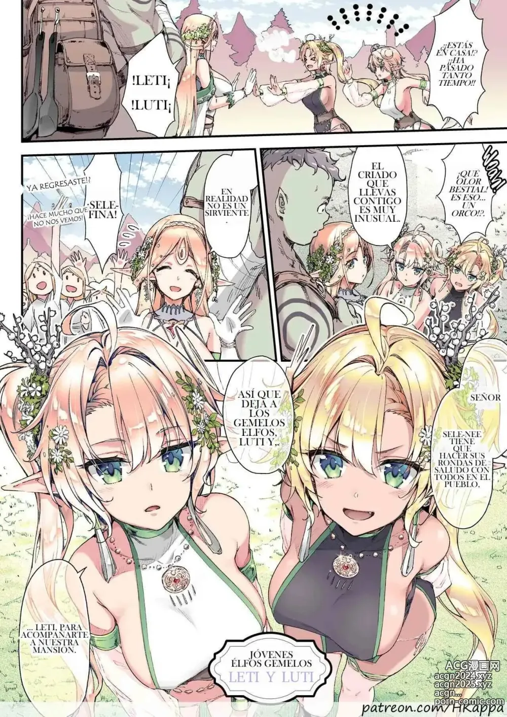 Page 8 of doujinshi Oideyo! Midarana Elf no Mori