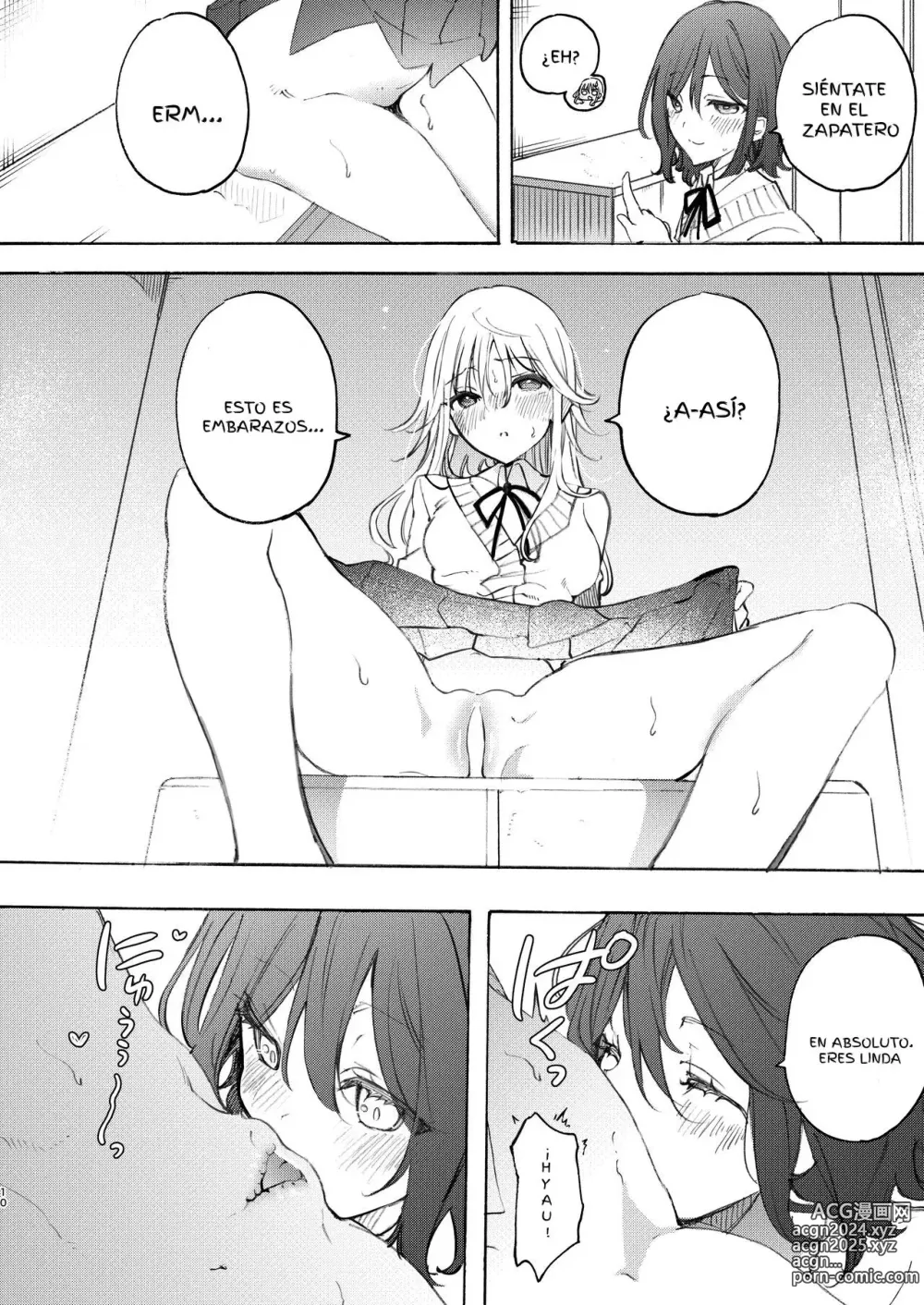 Page 9 of doujinshi Making up with a Childhood Friend with sex