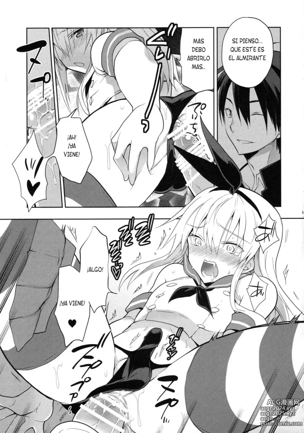 Page 13 of doujinshi El amor de Shimakaze-kun es ciego