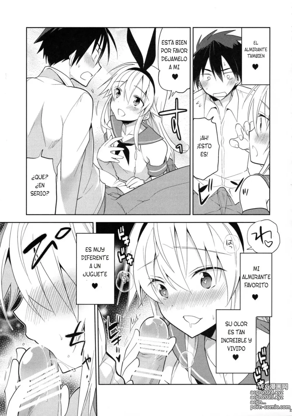 Page 21 of doujinshi El amor de Shimakaze-kun es ciego