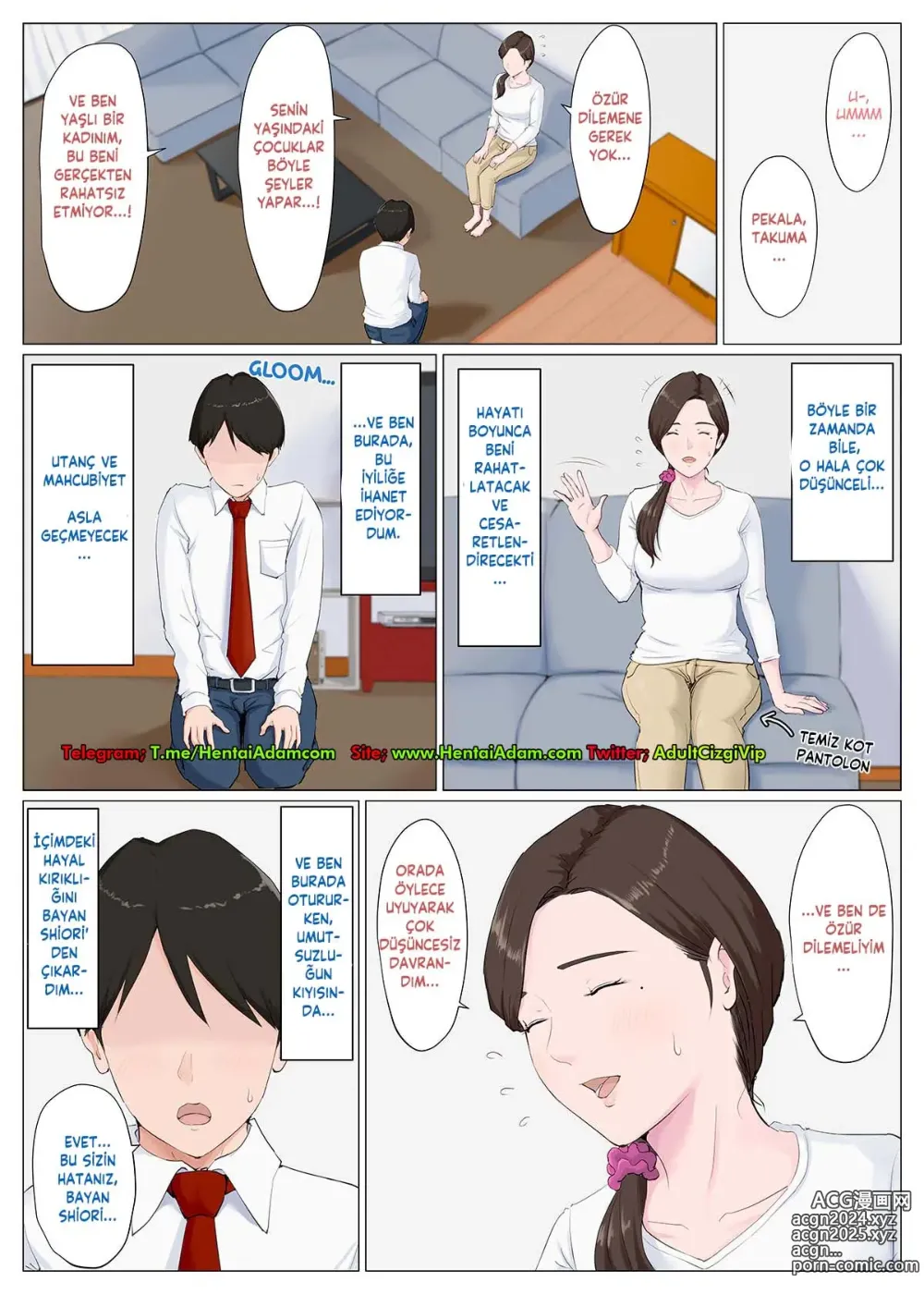 Page 19 of doujinshi A Motherly Woman (Sapkın Arzular) 1-2