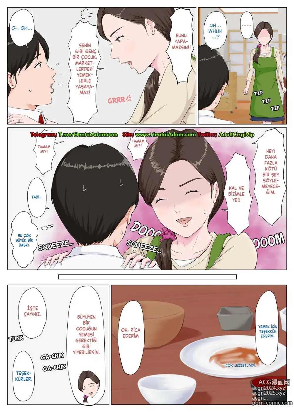 Page 6 of doujinshi A Motherly Woman (Sapkın Arzular) 1-2