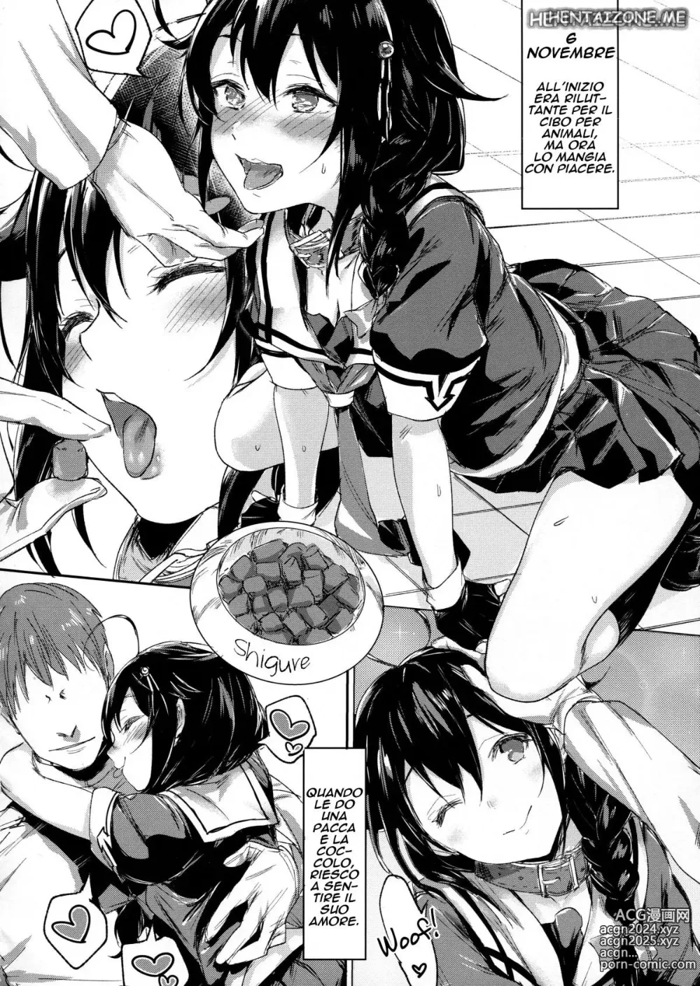 Page 13 of doujinshi La Nuova Vita di Shigure