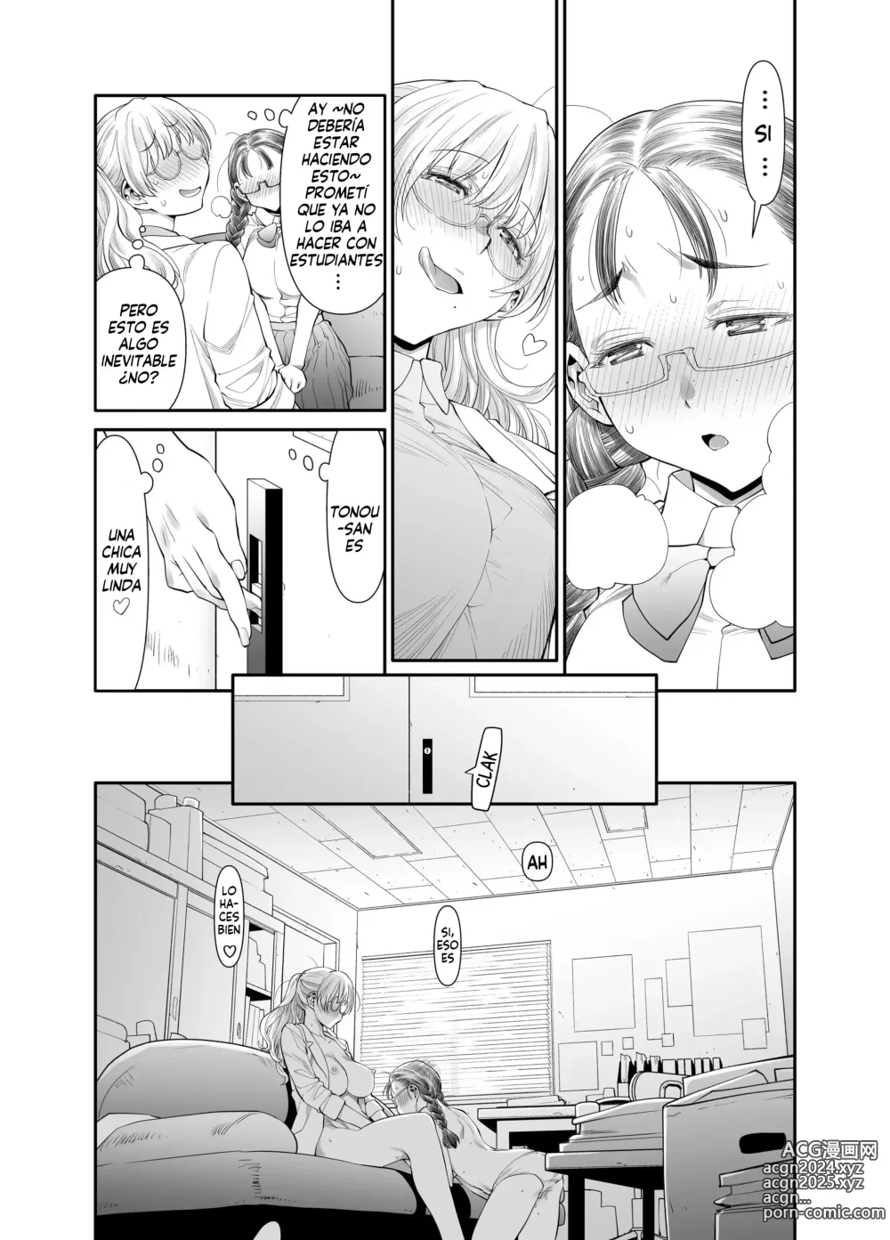 Page 14 of doujinshi Todo es culpa de la Sensei!