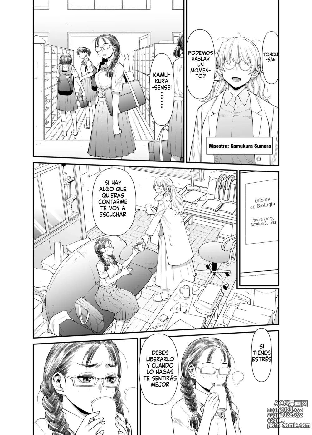 Page 8 of doujinshi Todo es culpa de la Sensei!