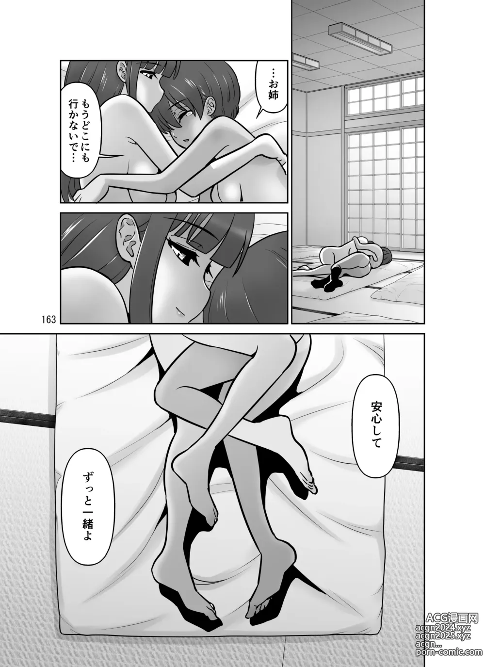 Page 162 of doujinshi Takizawa shimai-sei-chou nikki