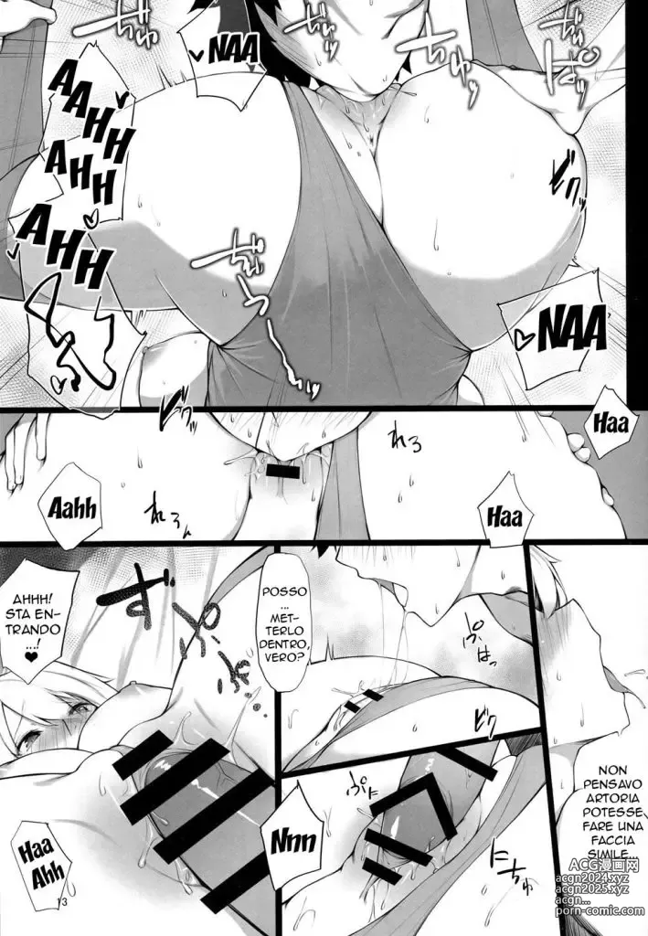 Page 11 of doujinshi La Preoccupazione di Artoria