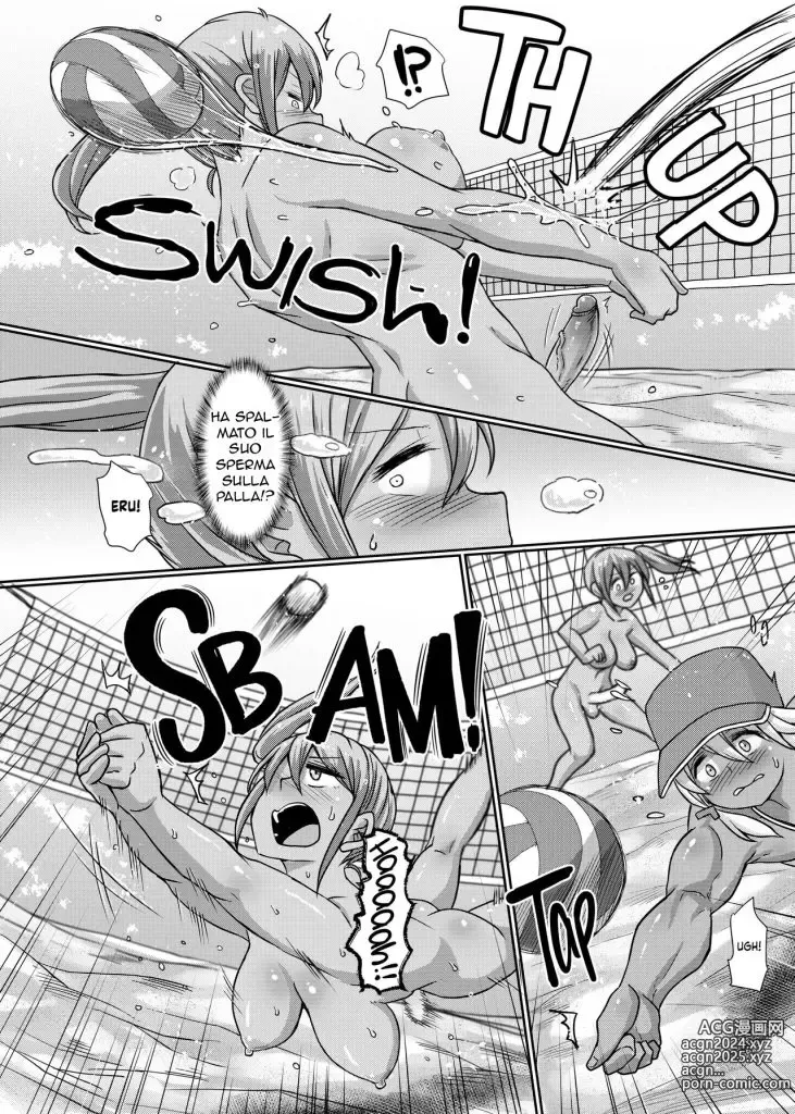 Page 22 of doujinshi Sfida in Spiaggia (decensored)