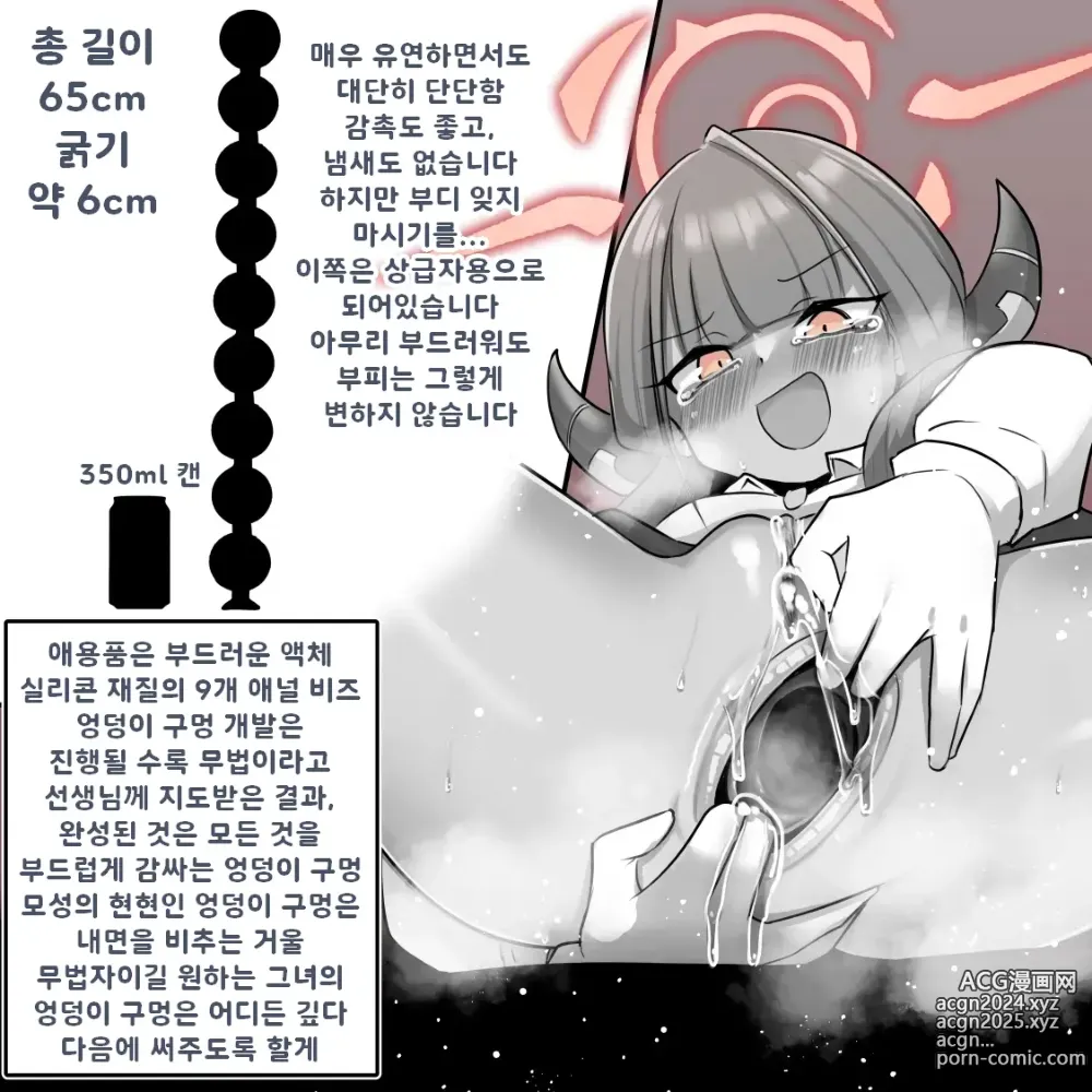 Page 18 of doujinshi 키보토스의 애널 자위 사정