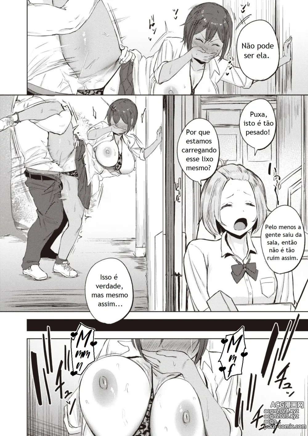 Page 25 of manga Kimochii Koto ni wa Sakaraenai - musclehead girl cant resist orgasm