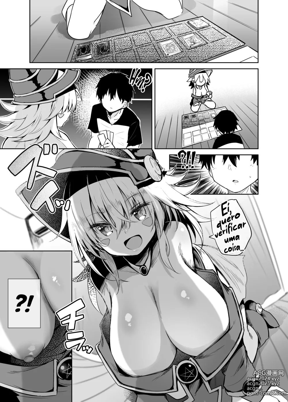 Page 12 of doujinshi Fodendo uma Cosplayer da Maga Negra