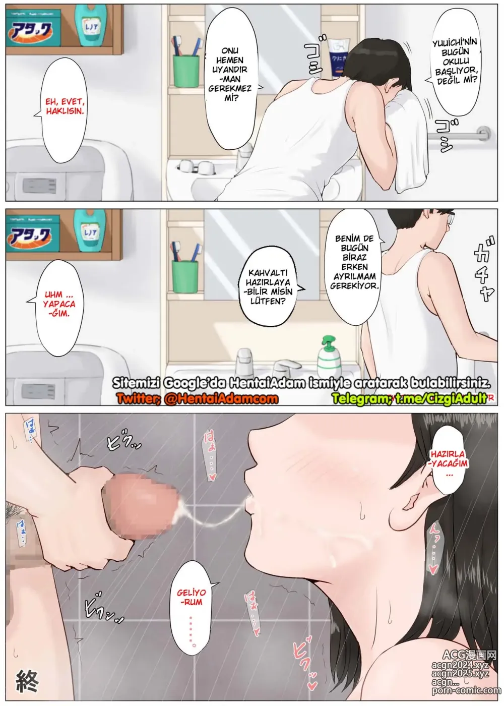 Page 189 of doujinshi Mother and No Other!! (Seksi Annem) 1-4