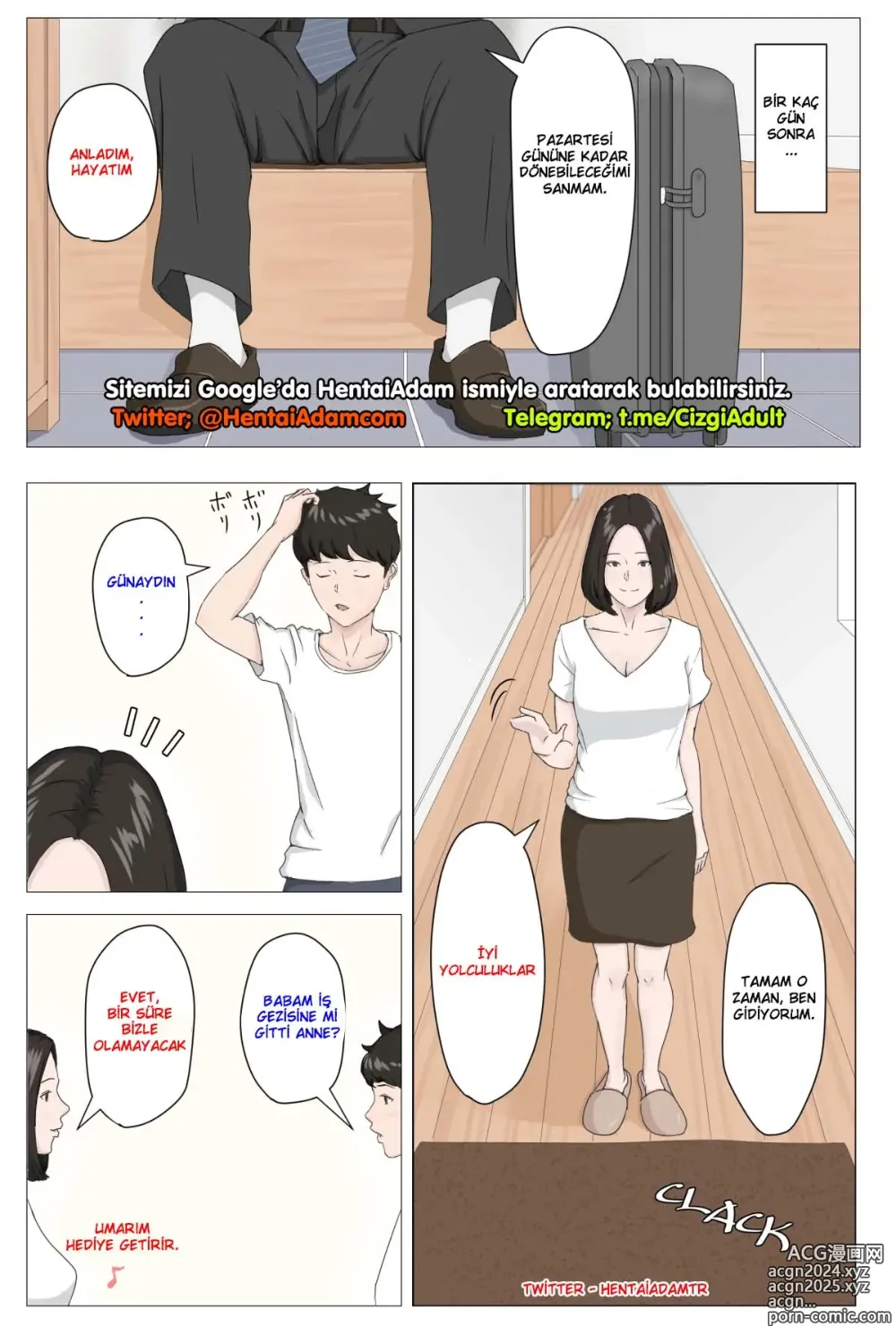 Page 7 of doujinshi Mother and No Other!! (Seksi Annem) 1-4