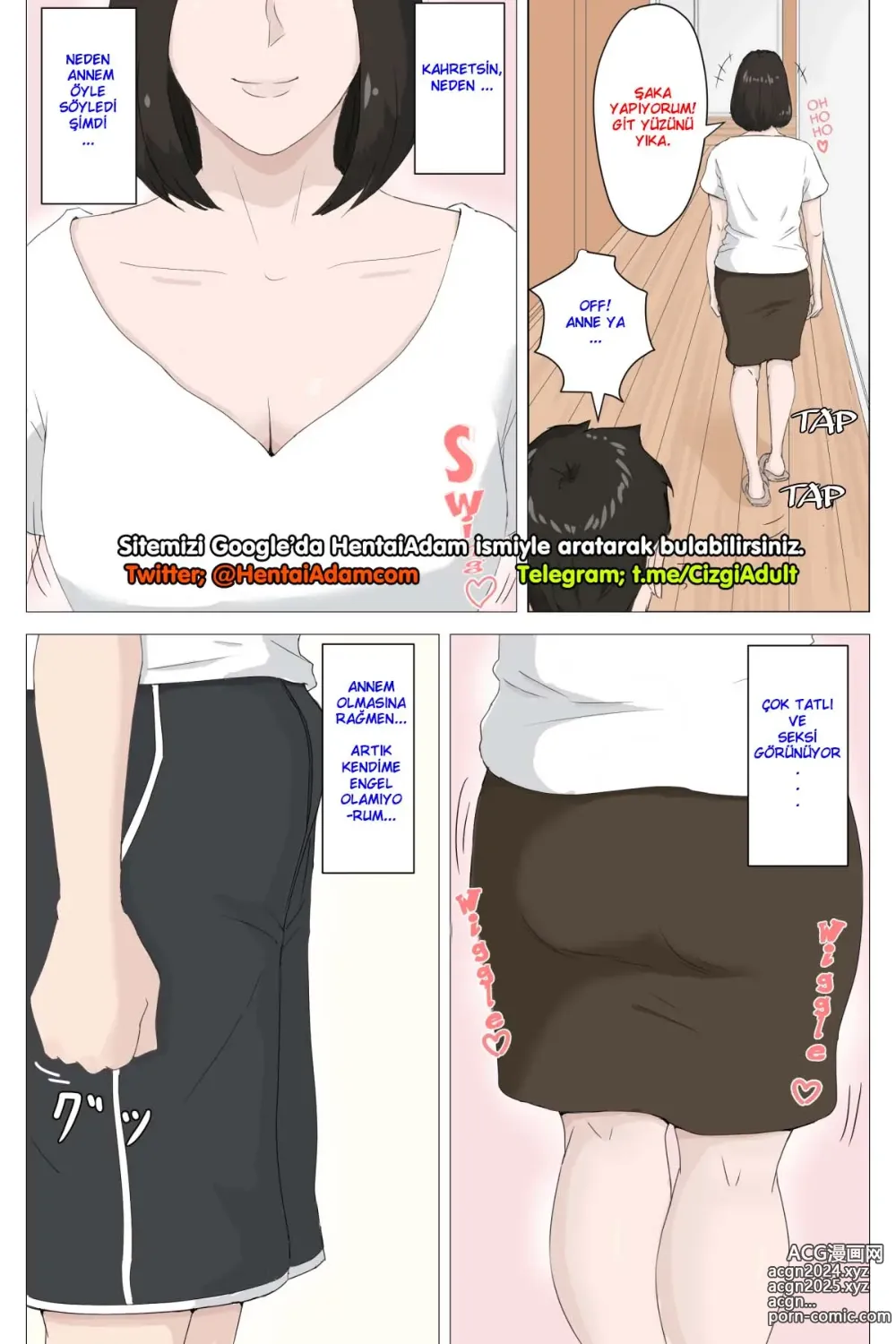 Page 9 of doujinshi Mother and No Other!! (Seksi Annem) 1-4