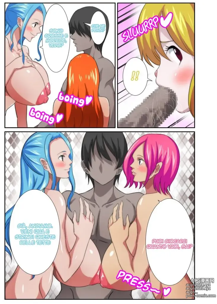 Page 7 of doujinshi L' Harem delle Eroine