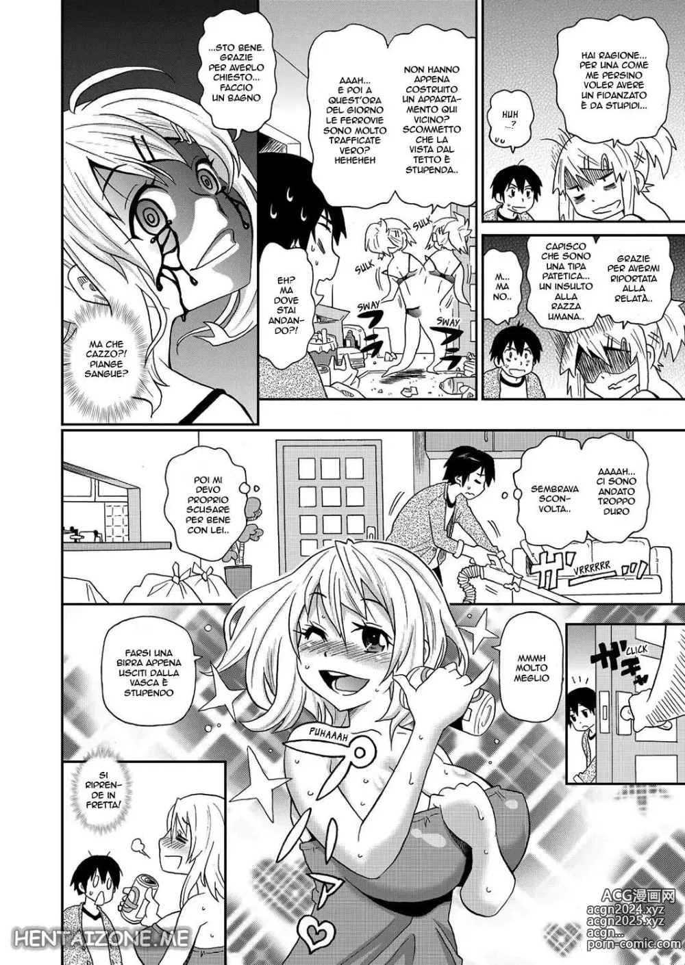 Page 9 of manga La Coinquilina