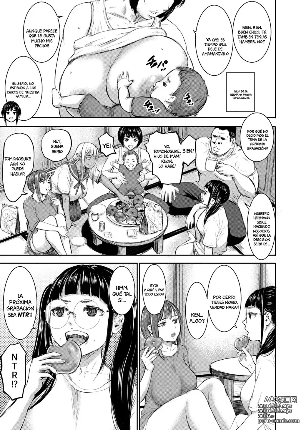 Page 40 of manga Av Familiar + Extra