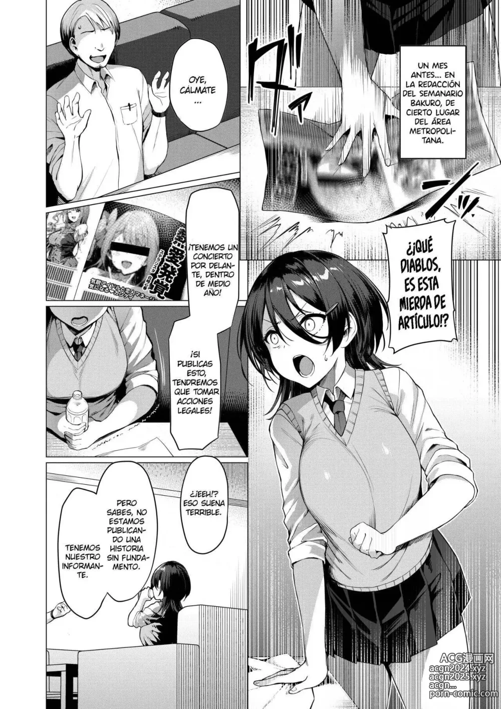 Page 7 of doujinshi Kegareboshi Ao ~Nerawareta Shinjin Idol, Asaba Ibuki~