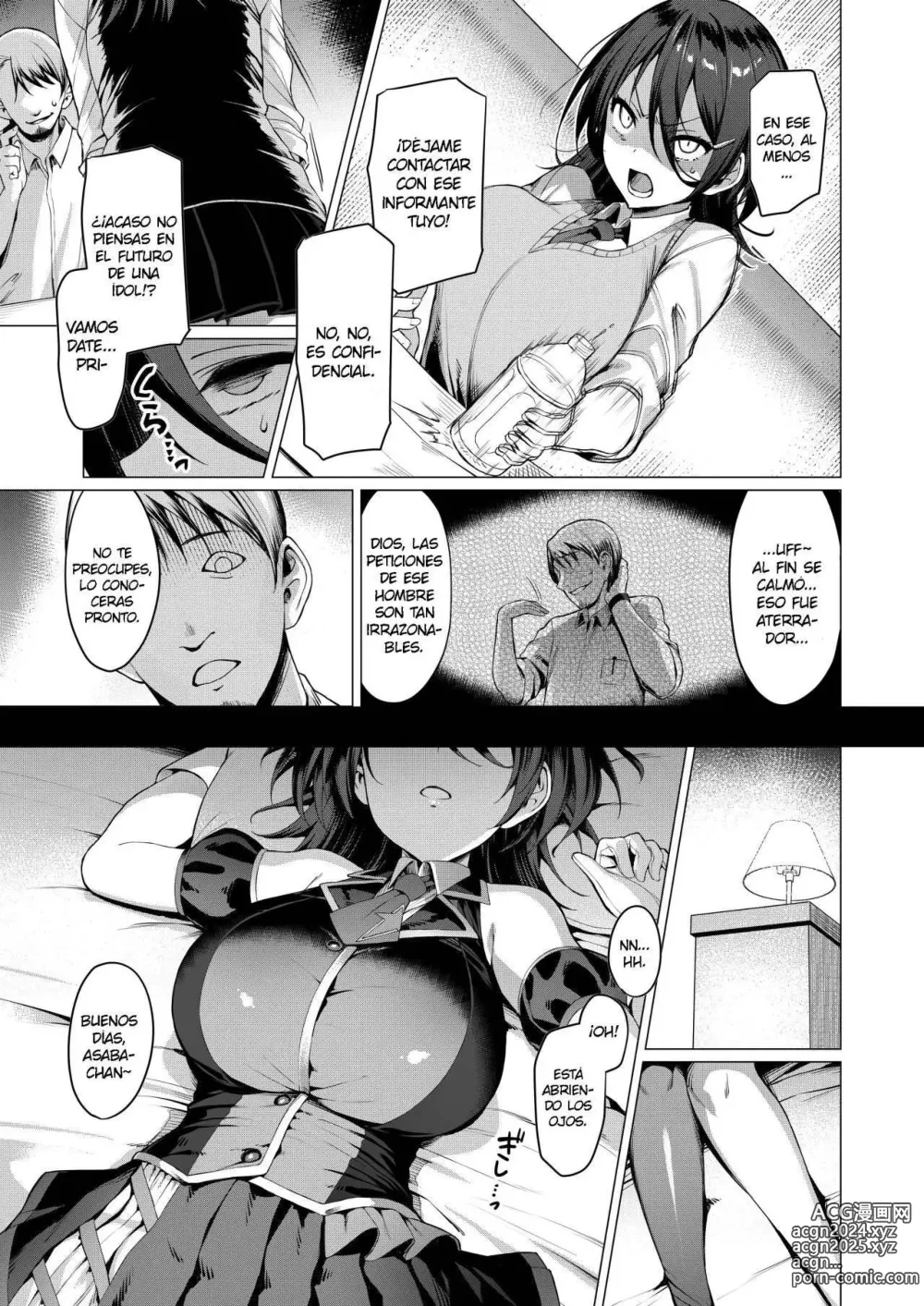 Page 8 of doujinshi Kegareboshi Ao ~Nerawareta Shinjin Idol, Asaba Ibuki~