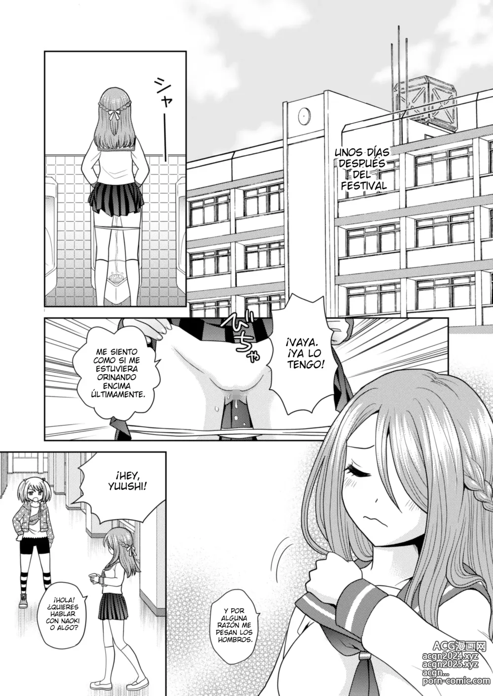 Page 32 of doujinshi Intercambio de cuerpos en un festival cultural