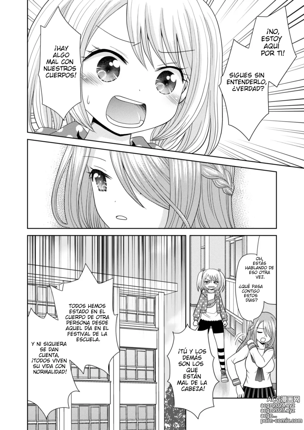 Page 33 of doujinshi Intercambio de cuerpos en un festival cultural