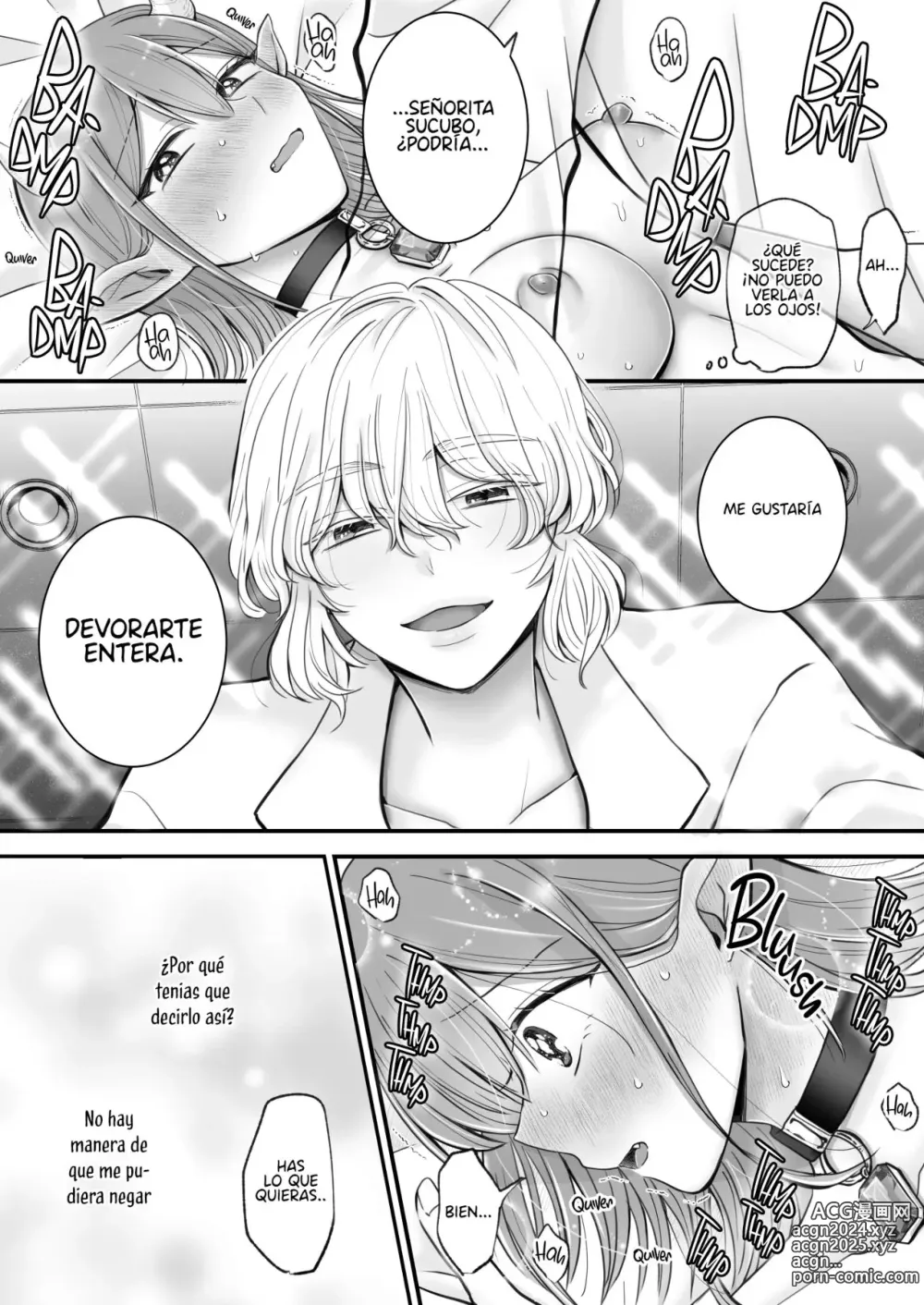 Page 21 of doujinshi Yuri de Succubus  Vol. 1 No puedo creer que haya caido por una humana