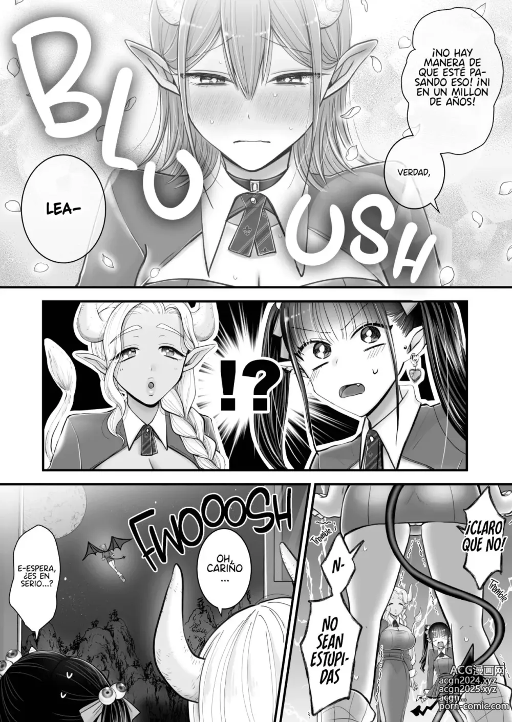 Page 43 of doujinshi Yuri de Succubus  Vol. 1 No puedo creer que haya caido por una humana