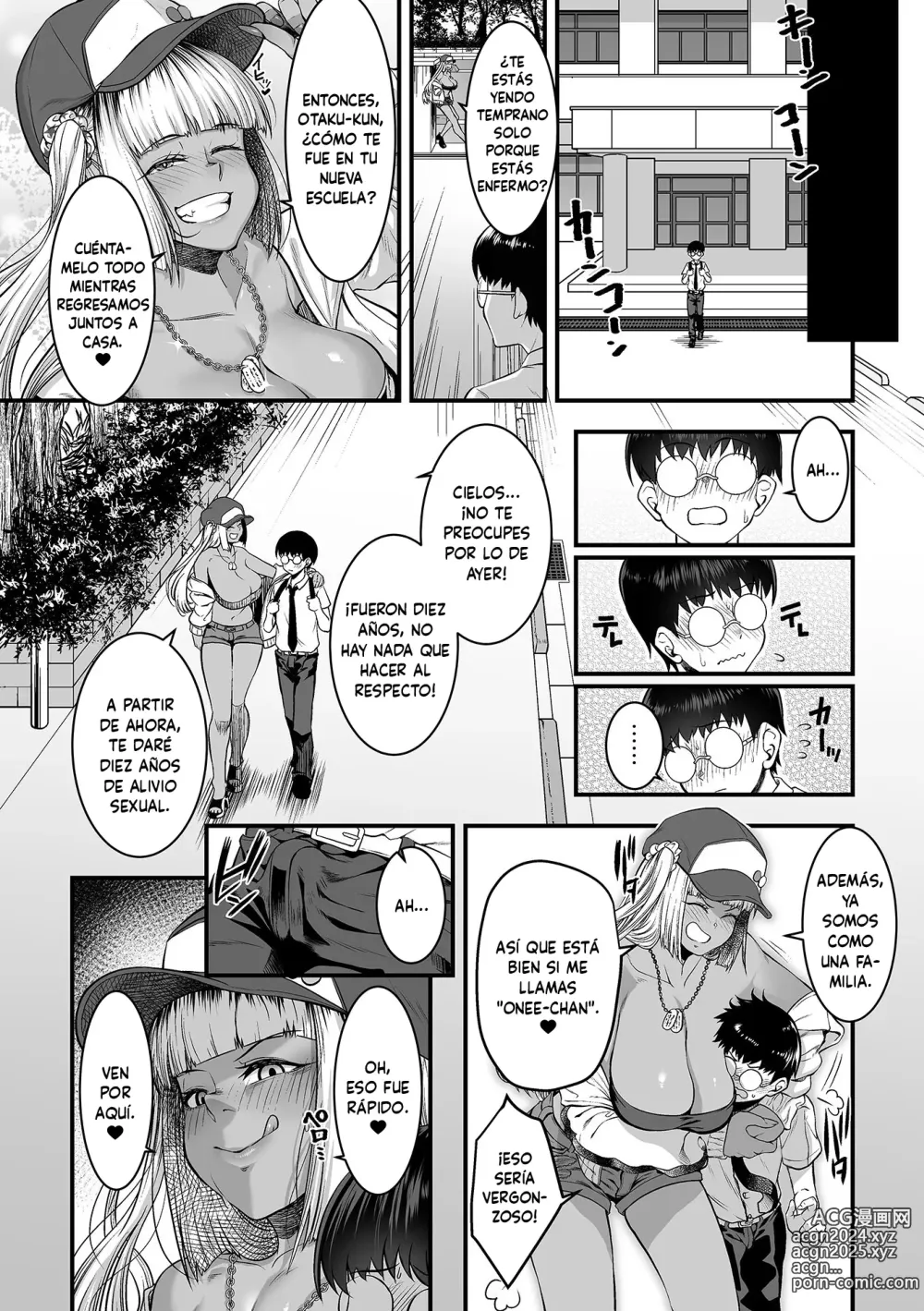 Page 9 of manga Mi Bronceada y Mayor Compañera de Clases Gyaru