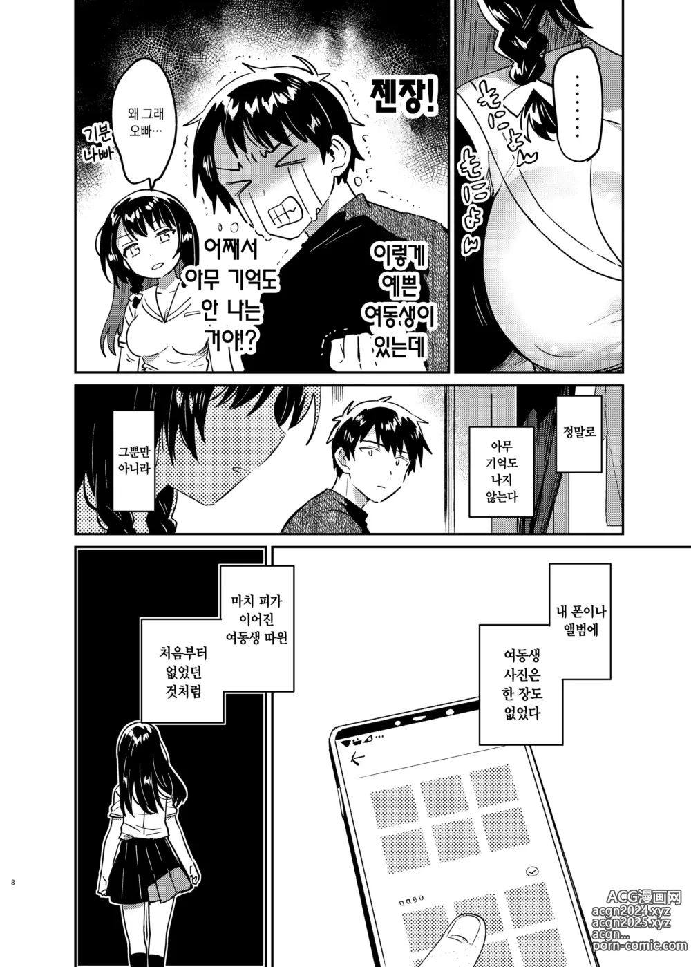 Page 7 of doujinshi 오빠는 기억상실